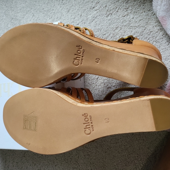 Chloe Marcie wedge sandal - Picture 7 of 9